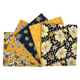 Arles Sunflowers Fat Quarters Bundle Pack of 5 (3204-00)